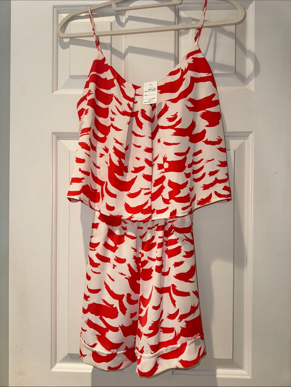 Orange Romper for game day
